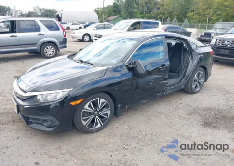 2017 Honda Civic Ex-T z USA, uszkodzony, nr VIN 19XFC1F3XHE207930